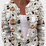 Iva - Halloweenský kardigan
