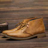 Herold™ | Kožené chukka boty