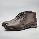 Herold™ | Kožené chukka boty