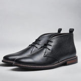 Herold™ | Kožené chukka boty