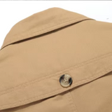Étienne™ | Elegantní pánský pláštěnka s prošívanými detaily