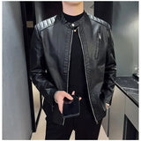 Adrien™ | Elegantní úzká kožená bunda