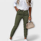 Tereza - Pohodlné kalhoty slim fit