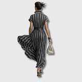 Sanja – Elegantní šifonové maxi šaty