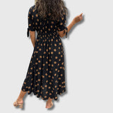 Monique – Dámské vintage puntíkované šaty