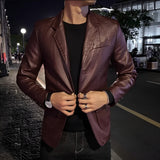 Thierry™ | Elegantní kožená bunda pro obchodní příležitosti